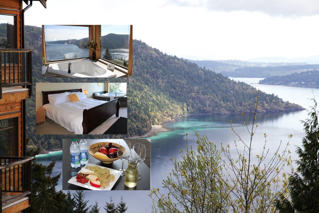 Moon Water Lodge Malahat Bagian luar foto